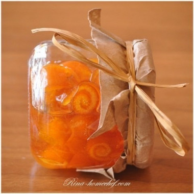 Варенье из апельсиновых корок «Завитушки»