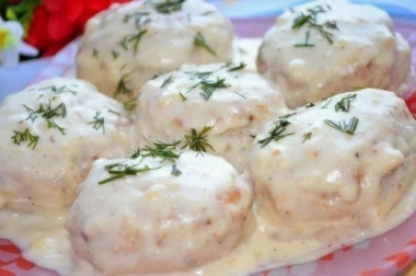 "Тефтели в белом соусе"
