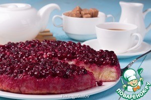 рисовый пудинг с клюквой