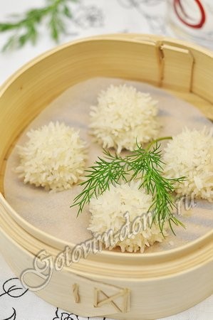 Тефтели "Ежики" из куриного филе