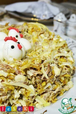 гнездо глухаря