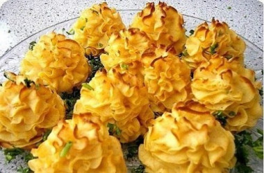 картофельные розочки