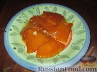 Тыква в кисло-сладком соусе (Агродольче)