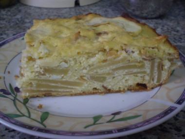 Яблочно-творожная запеканка