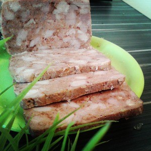 Домашняя ветчина в пакете из-под сока