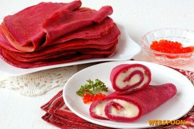 Свекольные блины