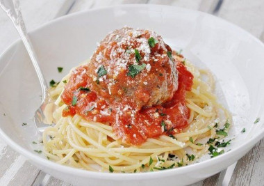 Мясные шарики для пасты