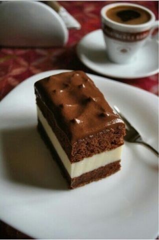 Пирожные "Киндер милк слайс"