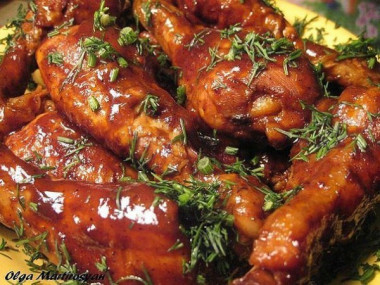 Кофейные голени