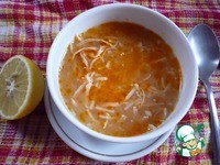 Курино-томатный суп