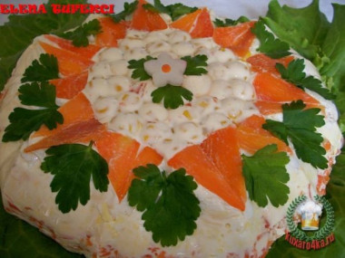 желейный салат «солнечное лето»