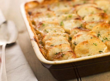 Запеченный картофель по-французски