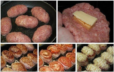 Котлетки под шубкой
