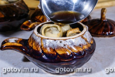 Кундюмы с грибами