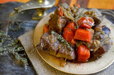 ГОВЯДИНА ТУШЕНАЯ С ТЫКВОЙ