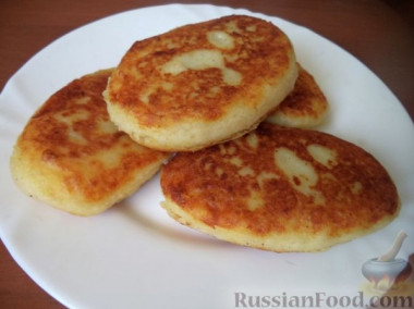 Картофельные котлеты с куриным мясом