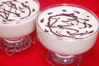 Десертный крем "Кофе с шоколадом"