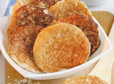 Блинчики из овсянки. 