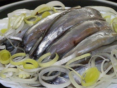 Мойва слабосоленая - очень вкусно!