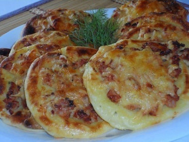 Картофельные ватрушки с курицей - супер идея! 