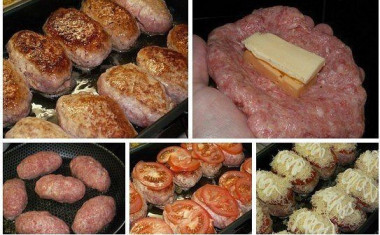 Котлетки под шубкой