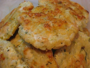 Рубленые котлеты с рисом и перцем Рецепт "два в одном"