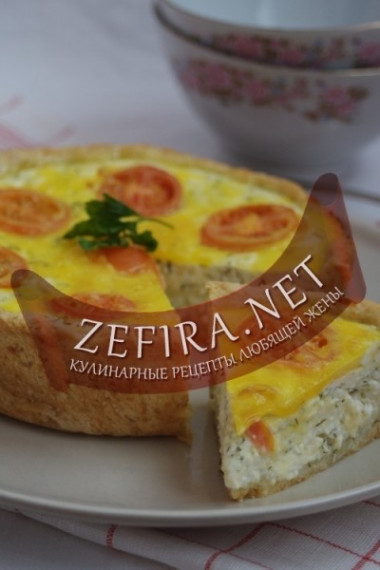 Пирог открытый