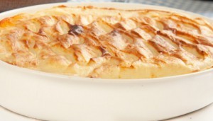 Творожно-яблочная запеканка