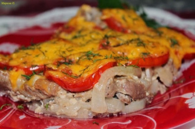 Мясо под шубой