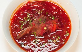 Приготовление борща