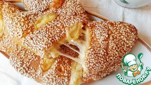  Румяные погача с сыром на завтрак