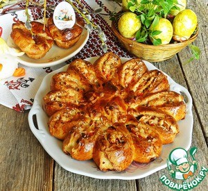 пирог с мясом