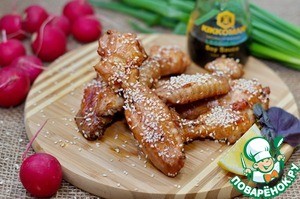 Куриные крылышки в духовке
