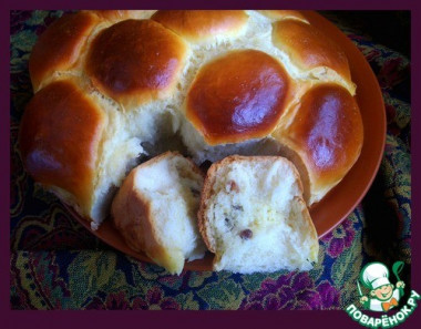 Булочки с кокосовой начинкой