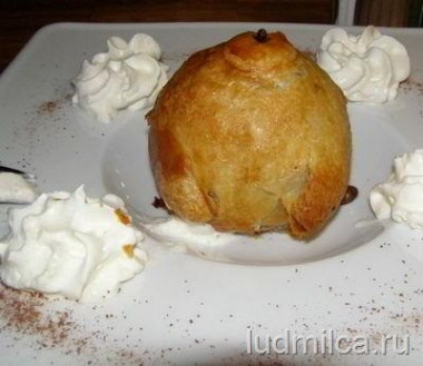  яблочный десерт