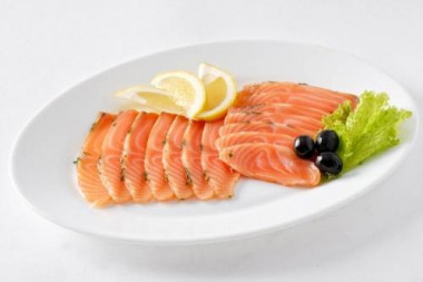 Малосольная семга