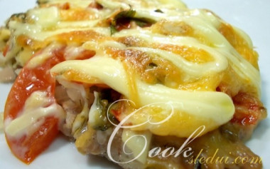 мясо по французски...