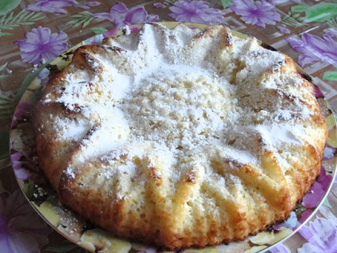 Лимонный манник на кефире