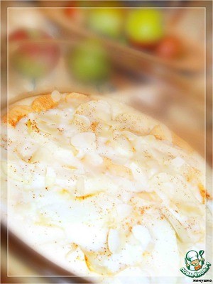 Ленивый пирог "Флонярд с яблоками"