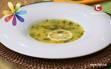 Диетический лимоный суп