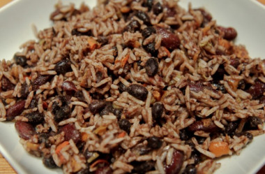 Рис с фасолью