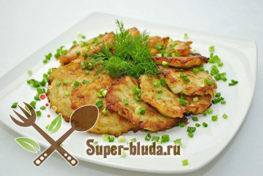 луковые котлеты...