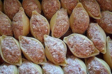 Ракушки фаршированные