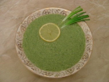 Крем шпинатно-ореховый