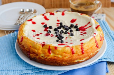 Творожная запеканка-суфле в мультиварке