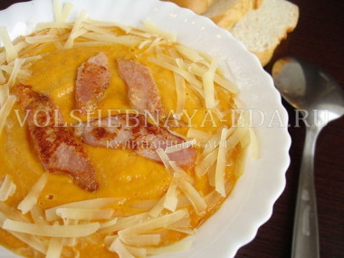 Суп из тыквы в мультиварке