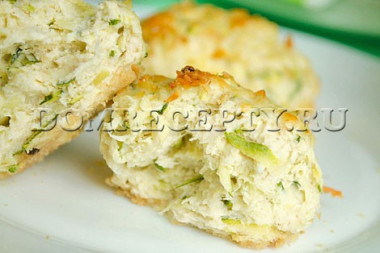 Нежные куриные котлеты с цукини в духовке...