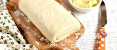 Быстрое слоёное тесто...