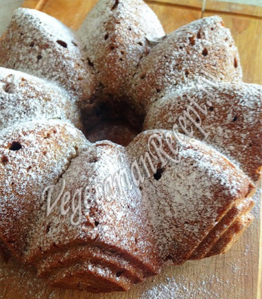 Постный банановый кекс