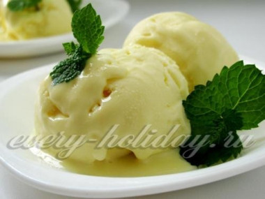 Мороженое из молока...